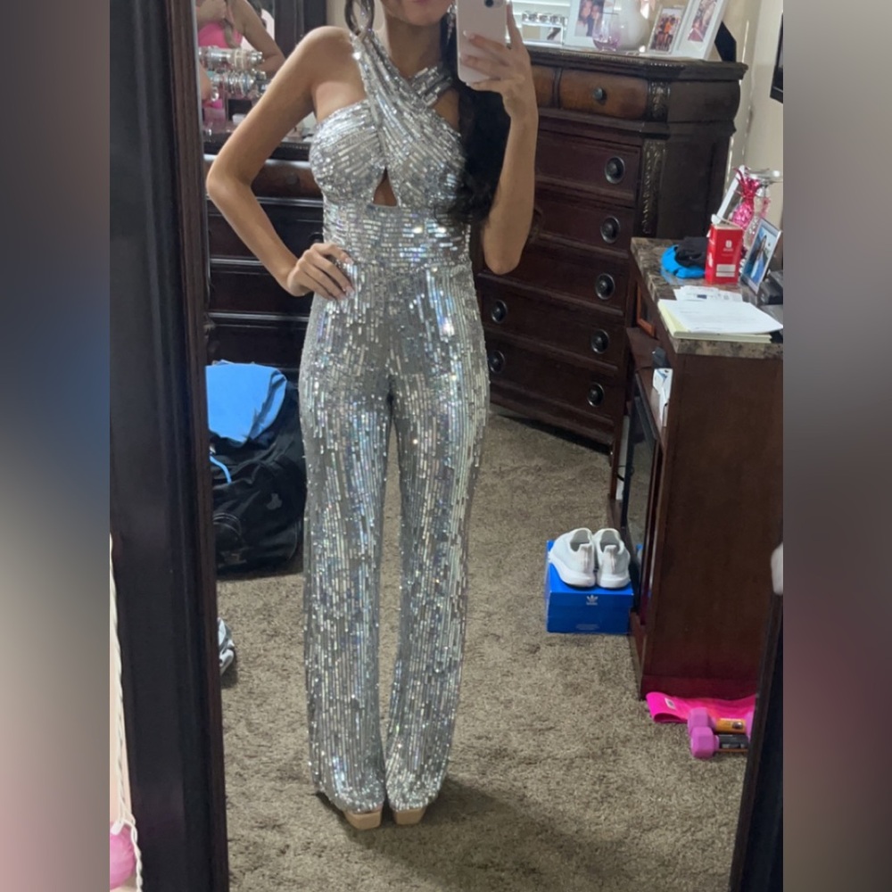 Sherri Hill style 55372 jumpsuit